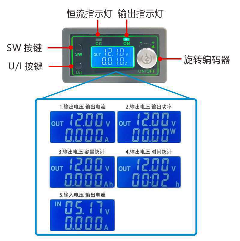50V 20A, 1000W, 수치 제어 방식의 전압 조 - Step Down Dc Power Supply Module 1000W 리뷰 및 가격